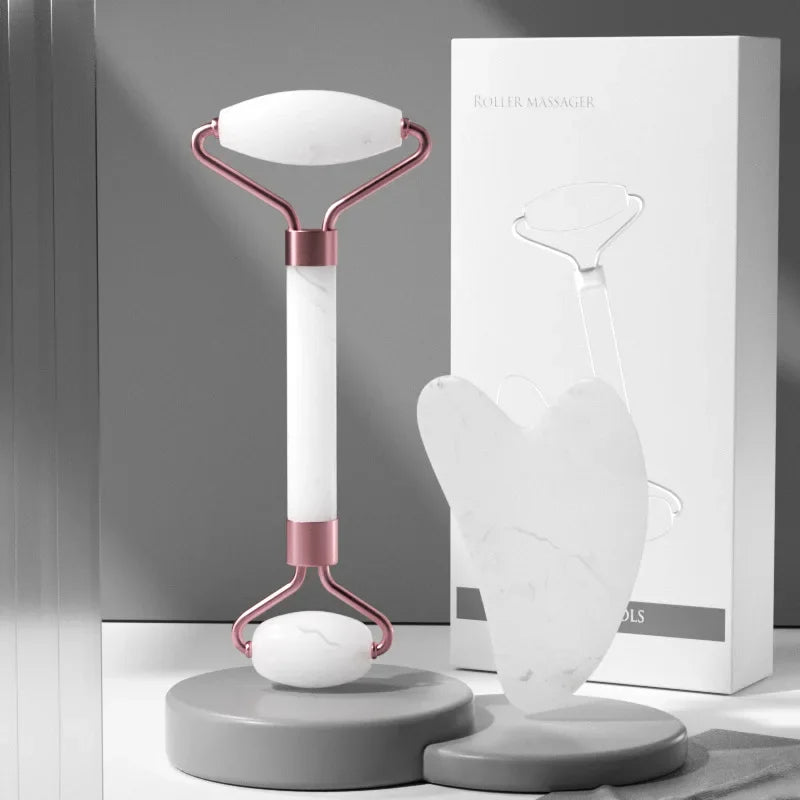 Gua-Sha et Rouleau Visage - Floracyn