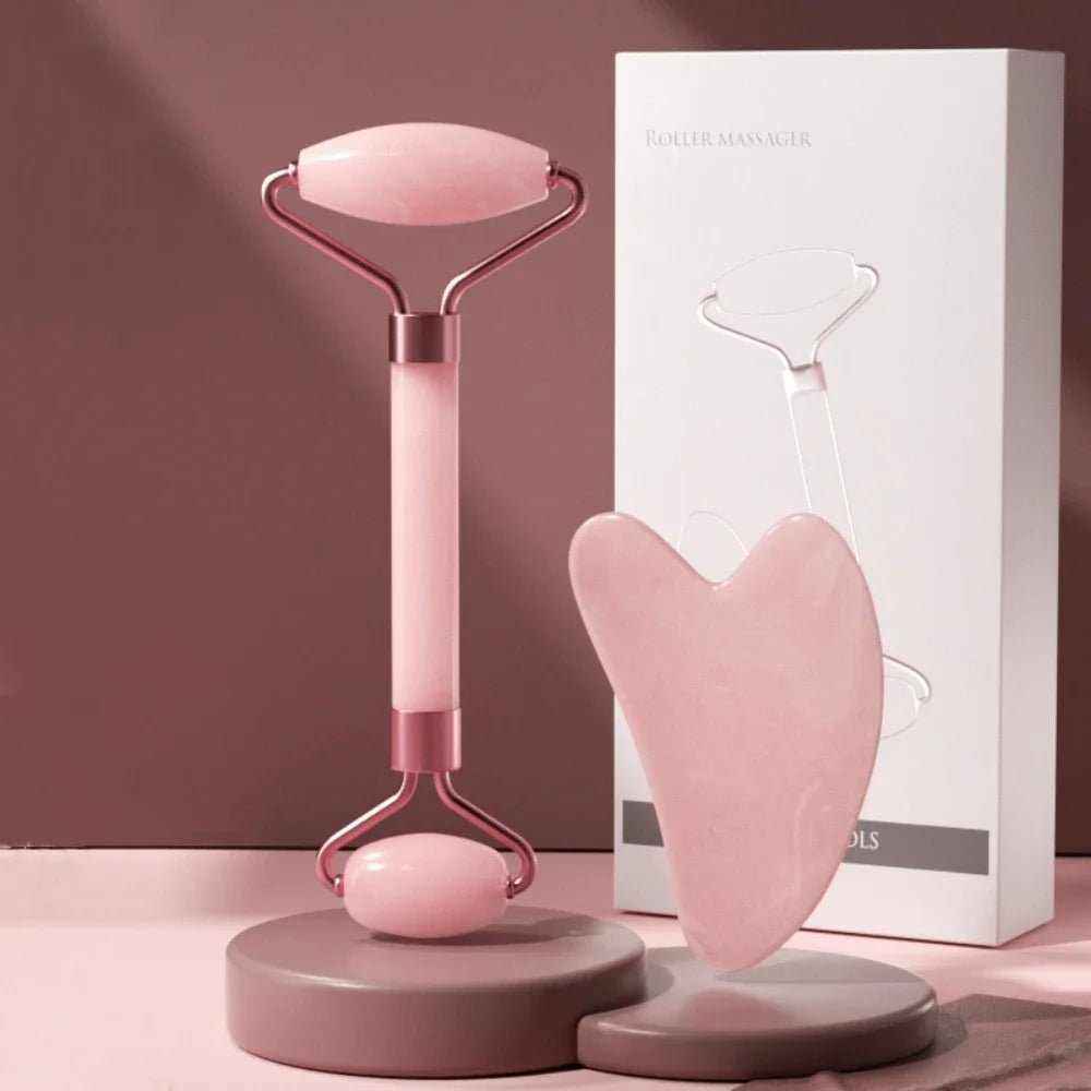 Gua-Sha et Rouleau Visage - Floracyn