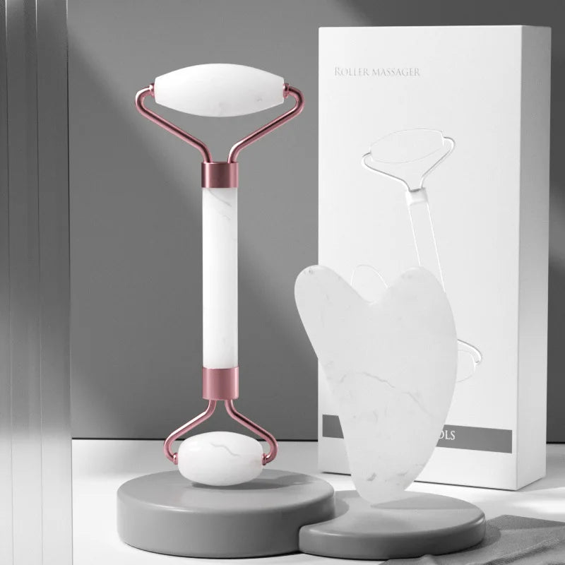 Gua-Sha et Rouleau Visage - Floracyn