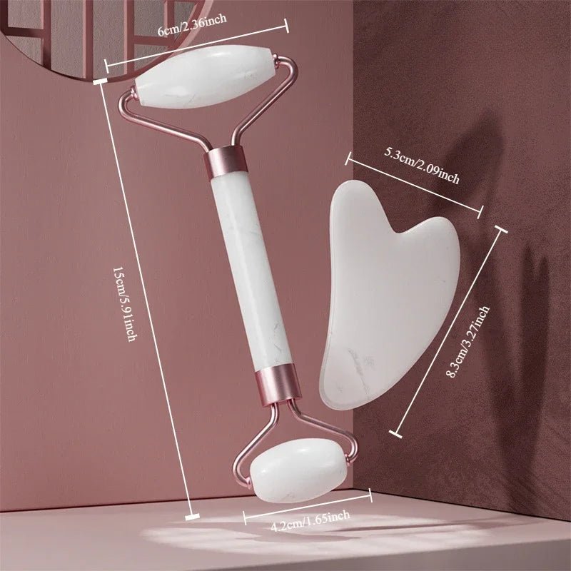 Gua-Sha et Rouleau Visage - Floracyn