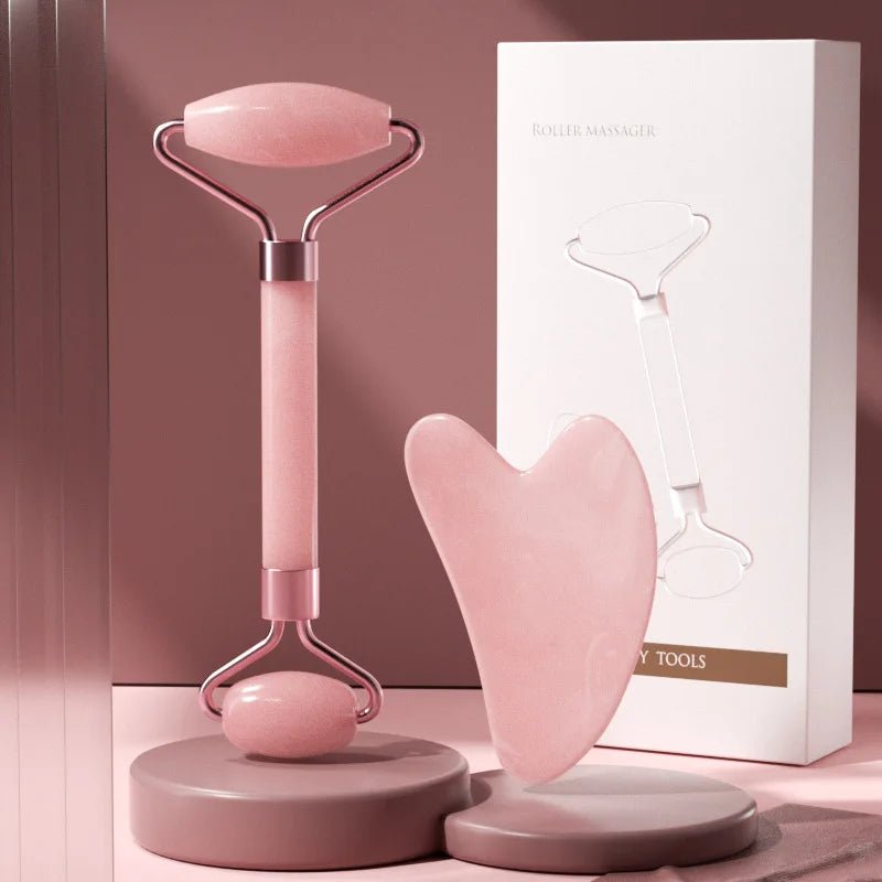 Gua-Sha et Rouleau Visage - Floracyn
