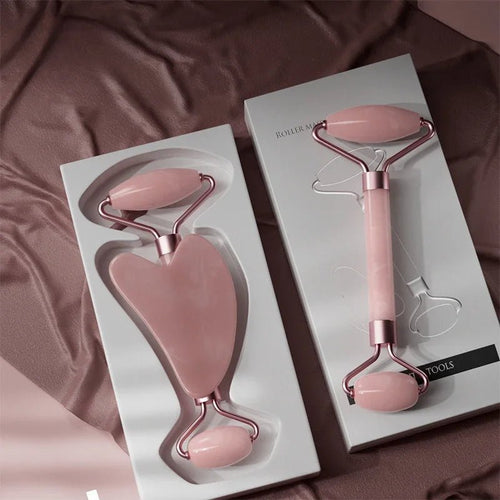 Gua-Sha et Rouleau Visage - Floracyn